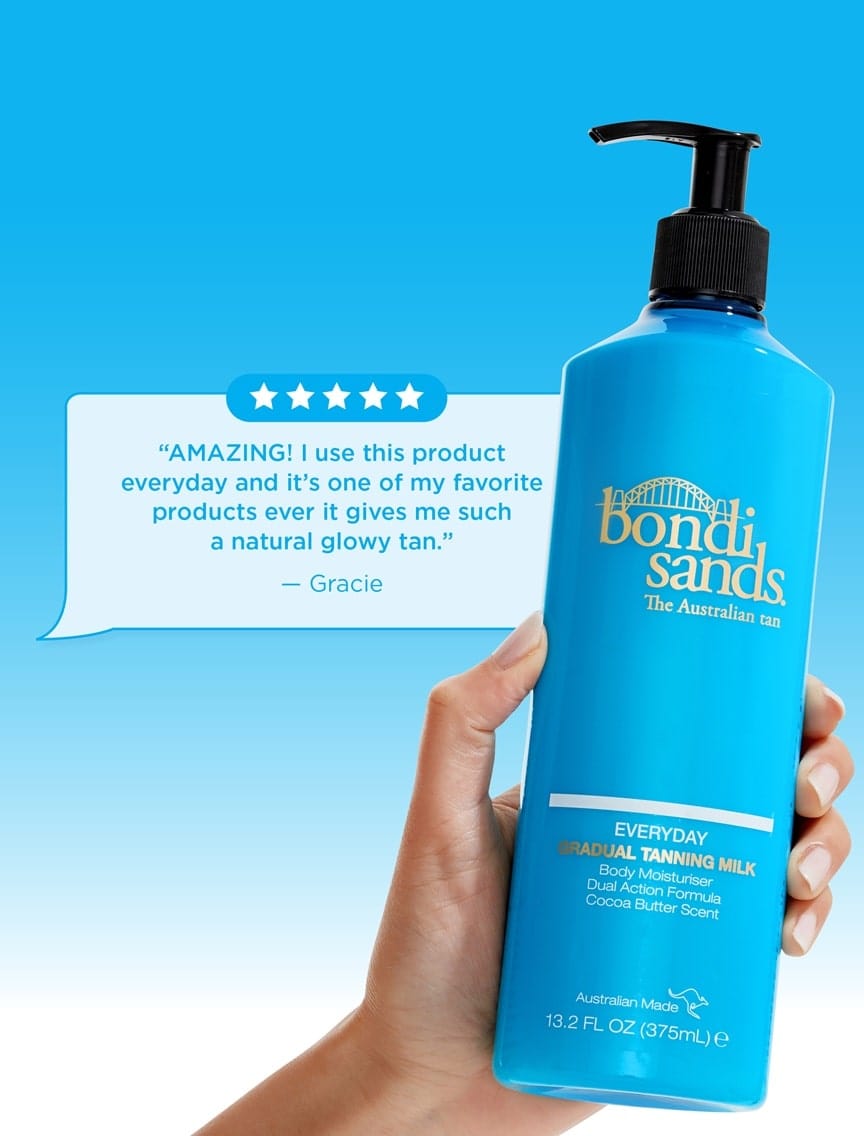 Everyday Gradual Tanning Milk in a Pump Bottle